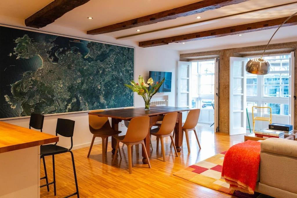 Appartamento Galeria En La Marina La Coruña Esterno foto